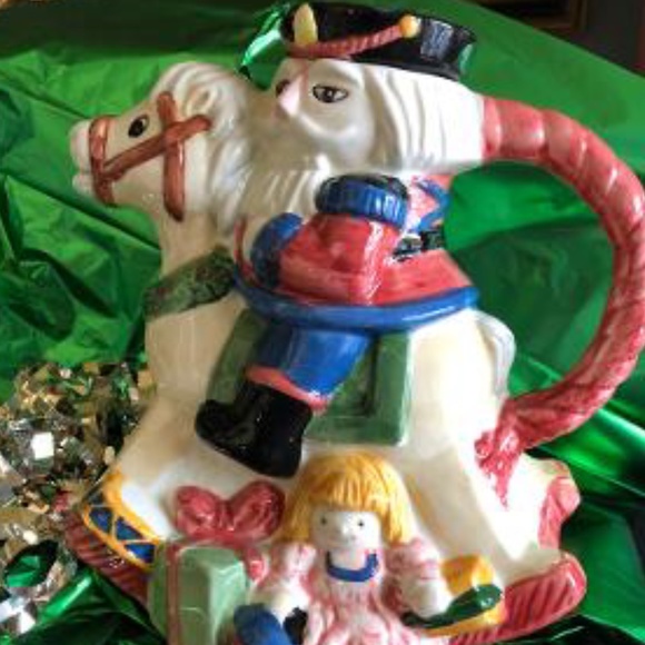 Bombay Holiday Vintage Bombay Nutcracker Teapot Poshmark